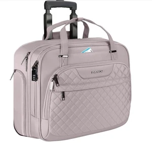 EMPSIGN Bolso para Laptop con Ruedas con Ruedas, Maletín con Ruedas para Mujer Hombre - Imagen 1 de 10