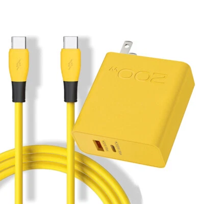 Adaptador de corriente cargador rápido 200W y cable para Samsung A53 A33 A23 A13 A52 A32 A22 Foto 1 de 4