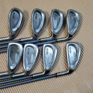 WOMENS DUNLOP XXIO 5-9 Pw Aw Sw 8PC L-FLEX CAVITY BACK IRONS SET RH - Picture 1 of 6
