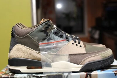 AIR JORDAN 3 RETRO 'PATCHWORK' SIZE 11.0 DS 100% AUTHENTIC ITEM DO1830-200 - Image 1 of 4