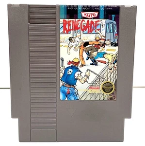 Renegade (Nintendo Entertainment System, 1988) Authentic Cartridge Only Tested - Picture 1 of 5