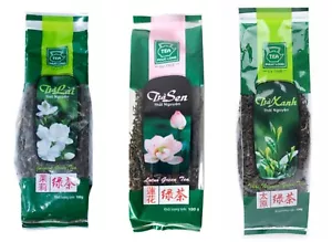 Set of 2 Lotus/ Green/ Jasmine Thai Nguyen Vietnamese Phuc Long Tea 100G = 200G - Picture 1 of 7