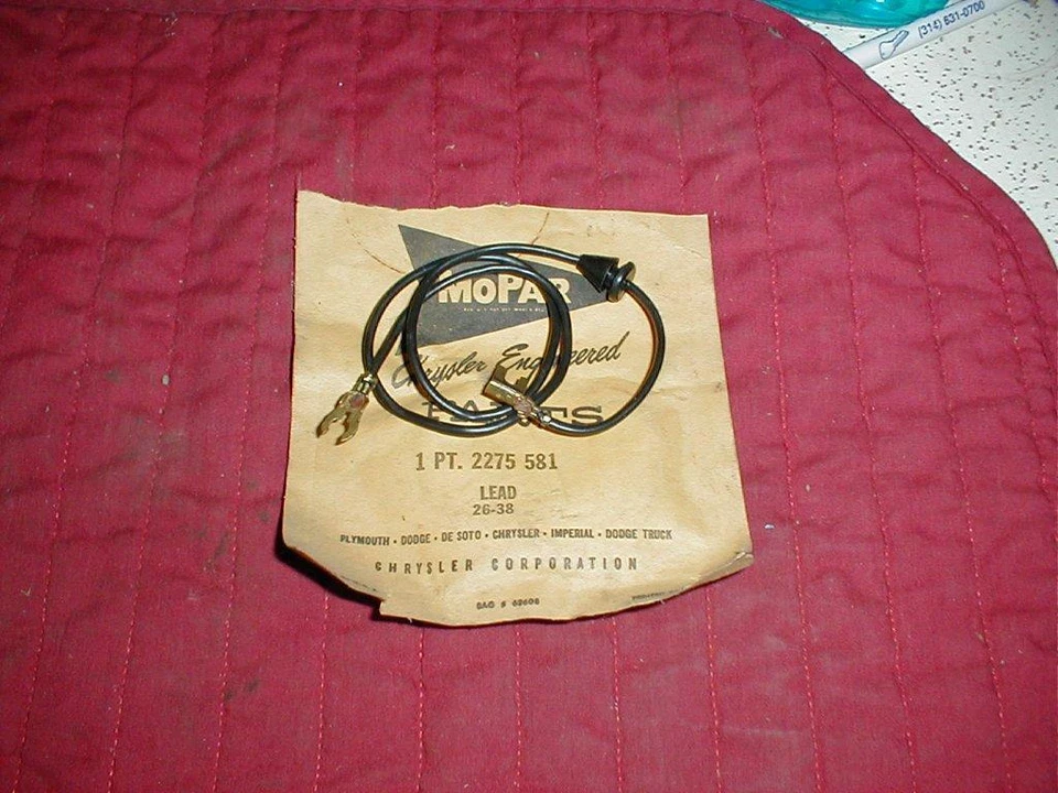 NUEVO DE LOTE MOPAR 1957-61 DISTRIBUIDOR PLOMO PLYMOUTH DODGE CHRYSLER DESOTO Foto 1 de 1