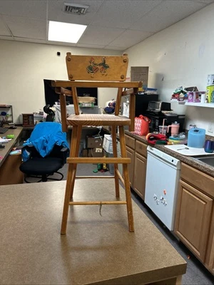 Bandeja elevadora silla alta muñeca madera Cass Toys vintage niño/niña holandesa Foto 1 de 4