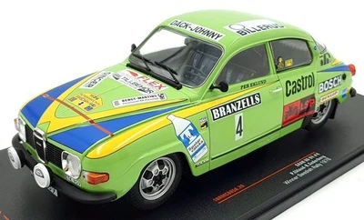 IXO 1/18 Scale 18RMC085A - SAAB 96 V4 #4 Winner Swedish Rally 1976 Eklund - Image 1 of 4