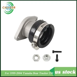 For 1999-2004 Yamaha Bear Tracker 250 YFM250 Intake Manifold Carburetor Boot - Picture 1 of 10