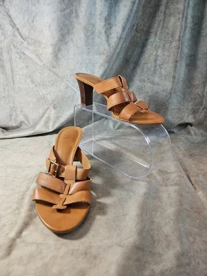 Salto Alex Marie bronzeado com tiras tamanho 8,5M - Imagem 1 de 4