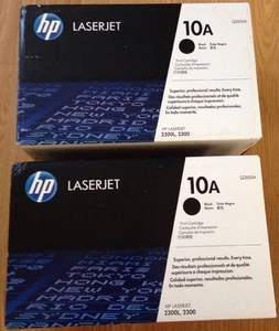 2 boîtes noires d'origine HP 10A toners HP 10A scellées en usine Q2610A - Photo 1/1