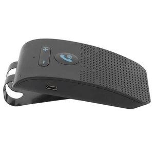 Car Speakerphone 5.0 In Car Speakerphone With Visor Clip Wireless Sun Visor - Zdjęcie 1 z 12