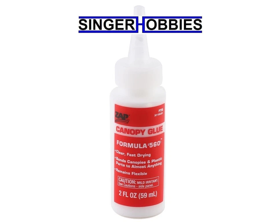 Zap Adhesives Formula 560 Canopy Glue 2 Oz Pt56