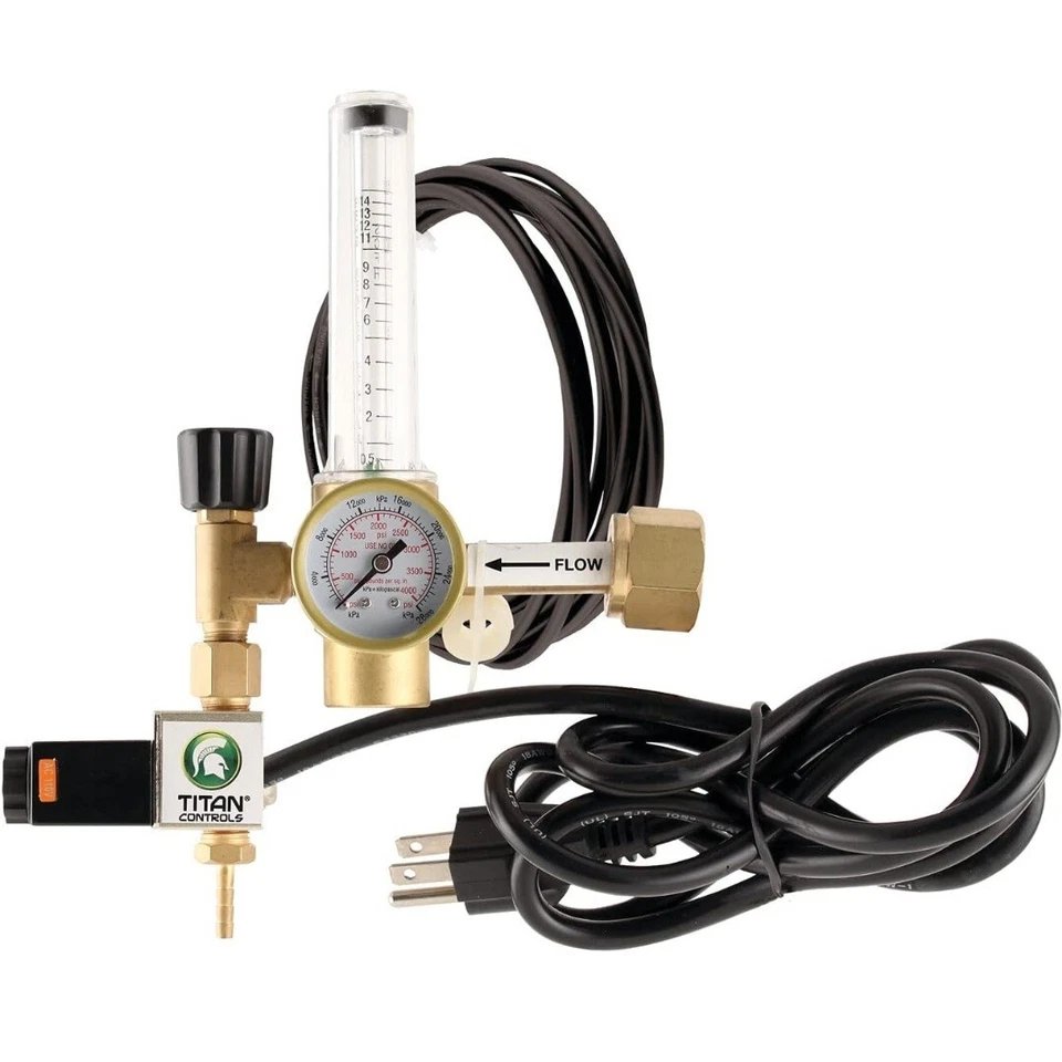 Titan Controls CO₂ Regulator - Compatible with Titan Controls CO₂ Controllers  - Image 1 of 1