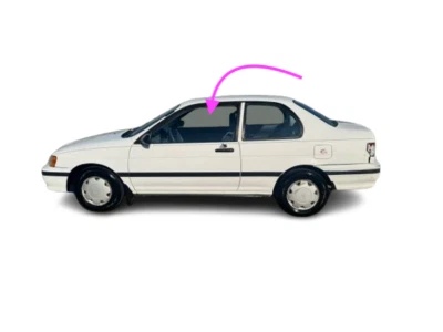 Se adapta a: ToyotaTercel 1991-1994 sedán 2D puerta delantera izquierda lado del conductor ventana vidrio Foto 1 de 4