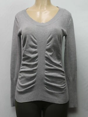 Bongo Women's Sweater Long Sleeve Gray Size L - Imagem 1 de 4