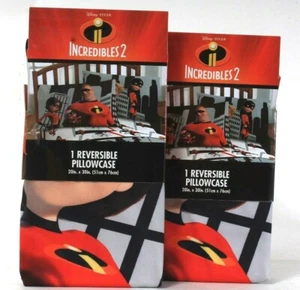 2 Stück Jay Franco & Sons Disney Pixar Incredibles 2 Wendekissenbezug - Bild 1 von 1