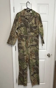 Walls Overalls Bibs Mens Medium Realtree Hardwoods Camo Pruf USA - Picture 1 of 8
