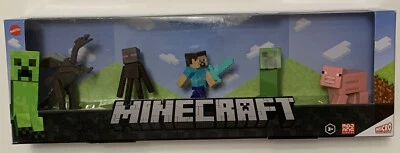 Minecraft Micro Colección Coleccionable 5 Figuras Juego Ender Dragon Difícil de Encontrar Sellado Foto 1 de 3