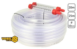 Schlauchwaage 20m 25m Nivellier Gerät Schlauch Ø10mm Gefälle Wasserwaage