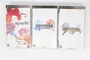 PSP Final Fantasy Type 0 & Dissidia & Dissidia 012 3 Set Square Enix aus JPN - Bild 1 von 5