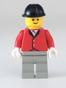 Lego Mini Figur Minifigur Par013 Paradisa Reitjacke Bauhelm - Bild 1 von 4