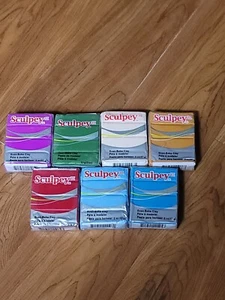 Sculpey III Polymer Clay Lot - Bild 1 von 8
