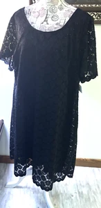Vtg Ronni Nicole Evening Gown 22W Slinky Formal Mother Of The Bride Whimsigoth - Picture 1 of 21