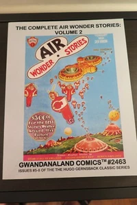GWANDANALAND COMICS 2463 THE COMPLETE AIR WONDER STORIES VOLUMEN 2 TPB MUY RARO - Imagen 1 de 3