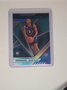 2020-21 Chronicles #297 Immanuel Quickley Teal RC New York Knicks
