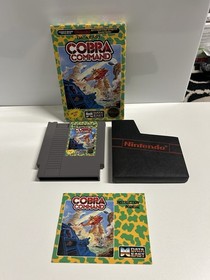 Cobra Command (Nintendo NES) Authentic, CIB Excellent Box Tested Works Nice
