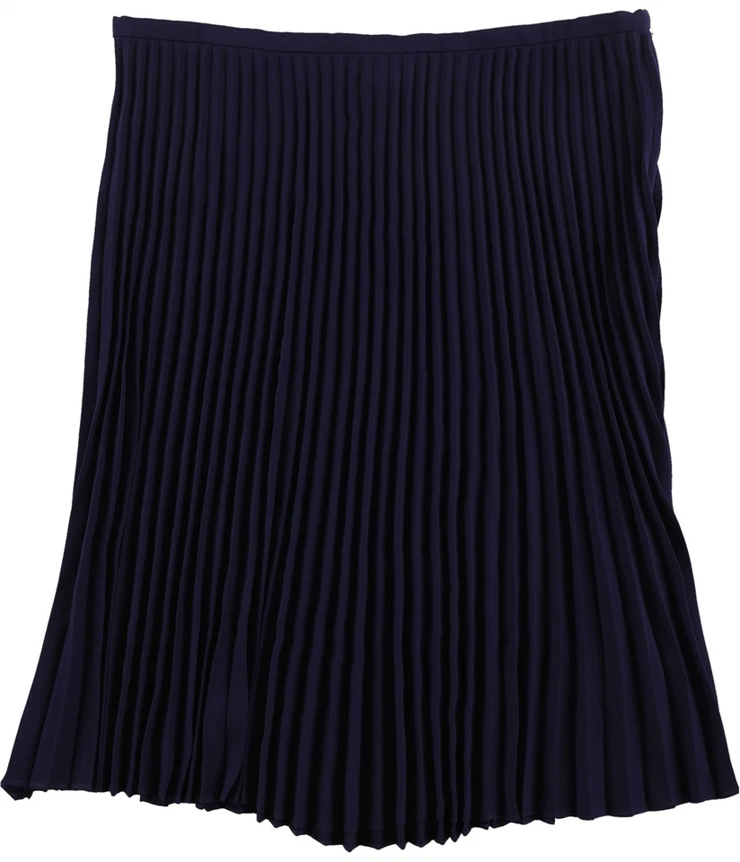 Ralph Lauren Womens Georgette Pleated Skirt, Blue, 6 - image 1 of 1