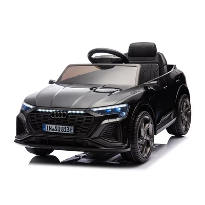 Auto Macchina Elettrica per Bambini Audi Q8 Nero 12V - Immagine 1 di 4