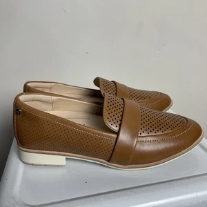 FRANKiE4 Jenn Shoes AUS 7 Brown Leather Near New Comfort Orthotic Casual - Bild 1 von 15
