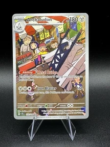 2024 Pokemon SV Stellar Crown Archaludon #155/142 Illustration Rare NM/M - Picture 1 of 2