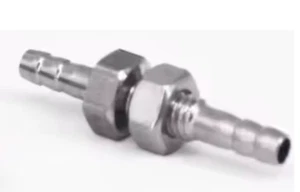 Motorsport Bulkhead Fitting Barb stainless steel Connector Adapter Fuel Oil 4mm - Picture 1 of 4