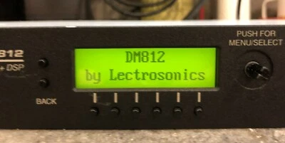 Lectrosonics DM812 DSP Digital Automatic Matrix Mixer Audio Processor - Nice! - Image 1 of 4
