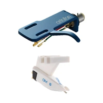 Ortofon SH-4 Blue DJ Headshell for OM Series Cartridges w/ OM Scratch White - Image 1 of 2