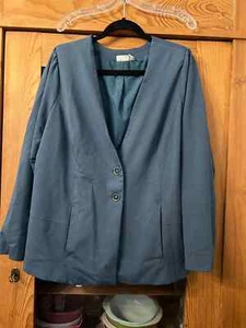 Logo by Lori Goldstein 2x Teal Jacket - Picture 1 of 9