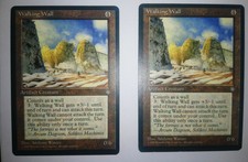 MTG Magic the Gathering WALKING WALL x 2 (Ice Age) Artifact