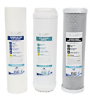 Aquati 3 Stage Whole House Water Purifier and Softening Replacement Softener 10"