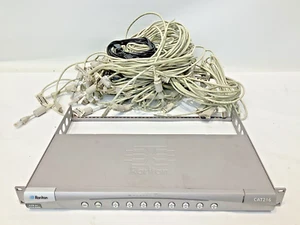 Raritan MasterConsole MCCAT216, Dual User, 16 Port CAT5 KVM Switch with Cables - Afbeelding 1 van 10