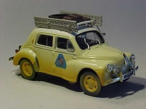 3.2 INCH 1950 Renault 4CV Mediterranean Raid Eligor 1/43 Diecast Mint Loose - Picture 1 of 5