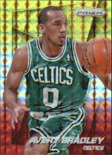 2014-15 Panini Prizm Prizms Yellow and Red Mosaic Card #137 Avery Bradley