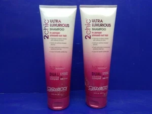 (2) Giovanni 2chic Ultra-Luxurious Shampoo with Cherry Blossom & Rose Petals - Picture 1 of 5