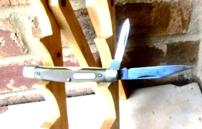 VTG USA SCHRADE OLDTIMER # 330T JACK POCKET KNIFE ( 2 BLADE ) - Image 1 of 4
