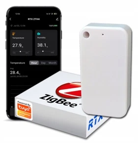 ZigBee Sensor Temperatura Humedad con Exportación Archivo - Imagen 1 de 8