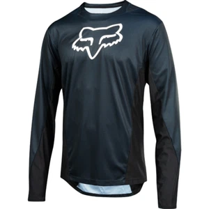 Fox Racing Demo Long Sleeve L/S Camo Burn Jersey Black - Bild 1 von 4