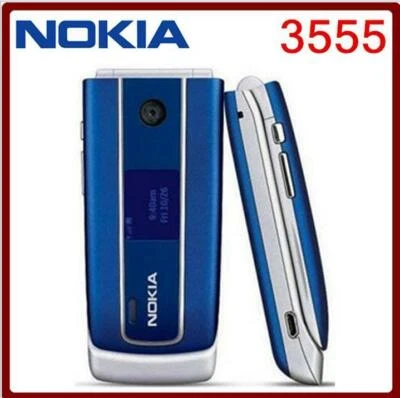 Nokia 3555 Flip Cell Phone 3G GSM Original Unlocked MP3 Bluetooth - Image 1 of 4