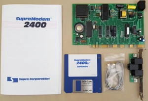 Supra Modem 2400zi Internal SupraModem for Commodore Amiga 2000 3000 4000 #3 - Picture 1 of 7