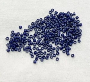 Delica Seed Beads Opaque Matte Luster Dk Violet 11/0 - Picture 1 of 1