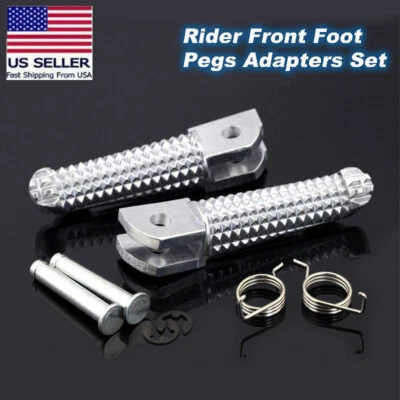 Juego de adaptadores de estriberas delanteras Rider para YAMAHA XSR125 XSR700 XSR900 XV950 SCR950 Foto 1 de 4