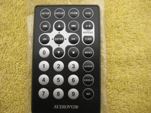 NEW OEM Audiovox Remote Control For 13647020, D1998, 02017u DVD - Picture 1 of 5